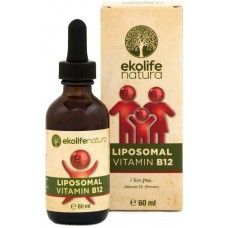 Liposominis vitaminas B12. Maisto papildas (60ml.)